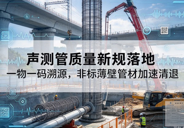 什邡声测管质量新规落地，一物一码溯源，非标薄壁管材加速清退