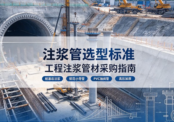 什邡注浆管选型标准
